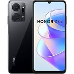 Honor X7a Smartphone 17,14cm (6,75 Zoll) LCD-Display, 128GB interner Speicher, 4GB RAM, Dual-SIM, Android 12, Midnight Black