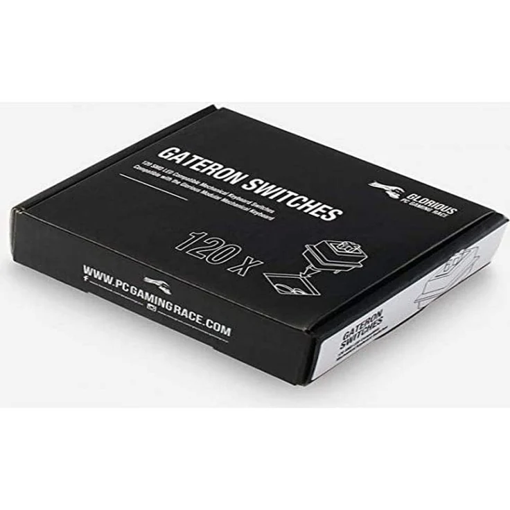 Glorious PC Gaming Race Gateron Clear Switches (120 Stück) – Bild 1