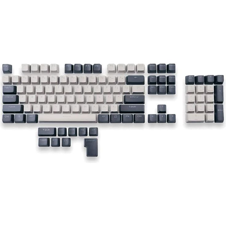 MOUNTAIN Obsidian A Backlit Keycap set, MG-EVAC-MTN-KEYCAP-PBT-OBSIDIA