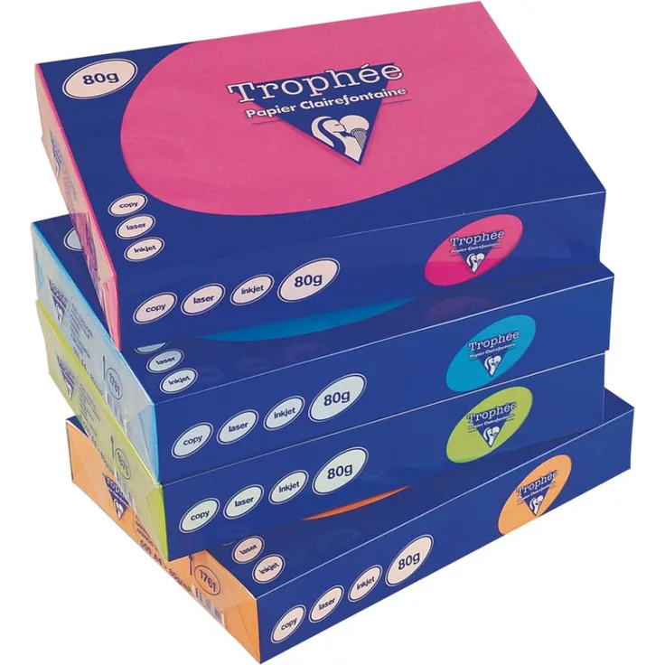 Clairalfa Multifunktionspapier Trophée A4, 160 g-qm, violett 