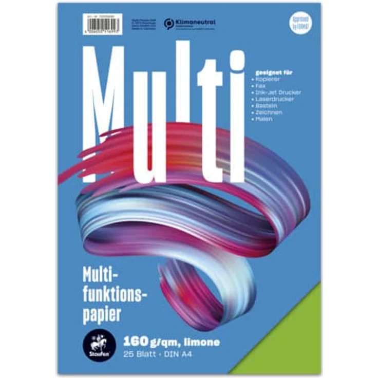 Kopierpapier A4 160g 25BL limone (734051699) – Bild 1