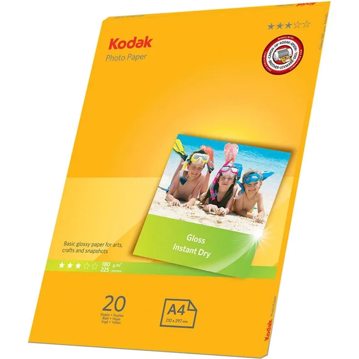 Kodak Photo Gloss 180g, DIN A4, 20 Blatt (104245)