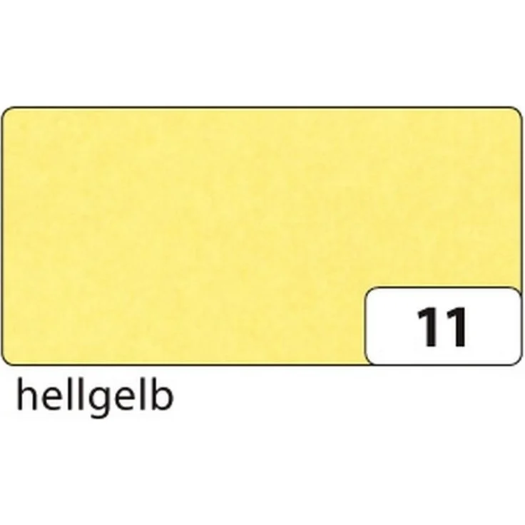 Folia Transparentpapier - hellgelb, 50,5 cm x 70 cm, 115 g-qm  – Bild 1