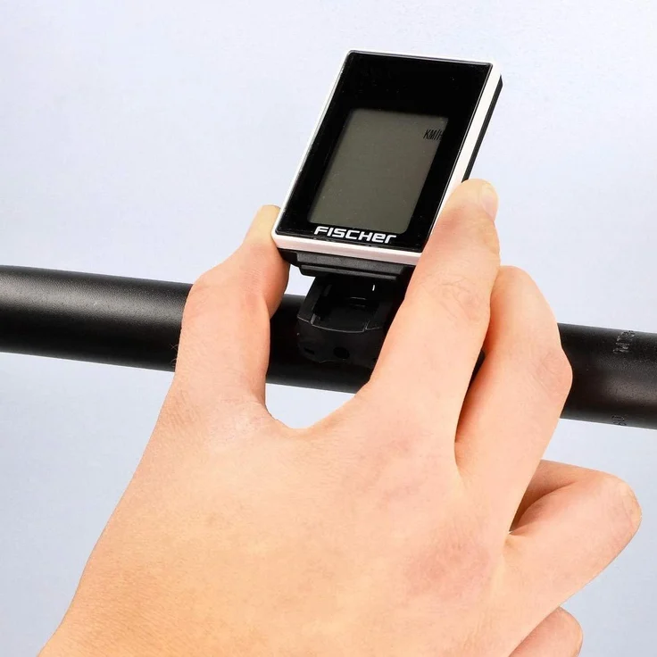 Fischer Fahrradcomputer Funk Solar, 22 Funktionen – Bild 2