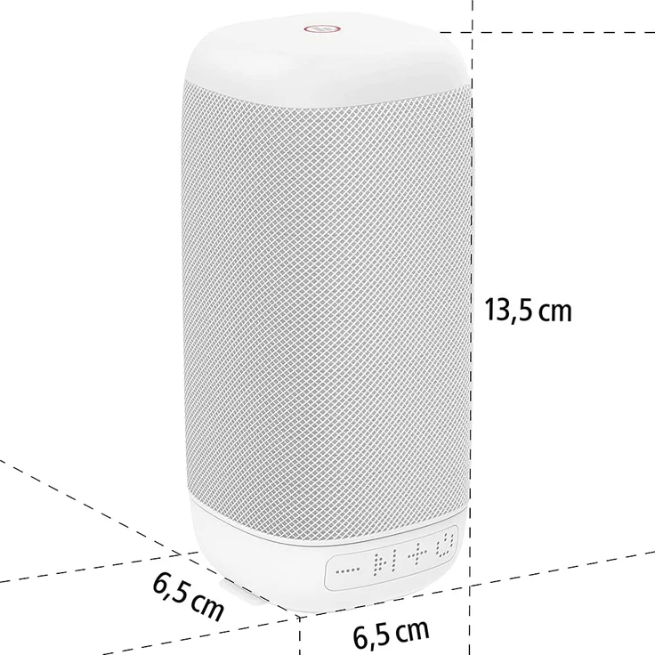 188205 Tube 2.0 Bluetooth Lautsprecher (Weiß) – Bild 5