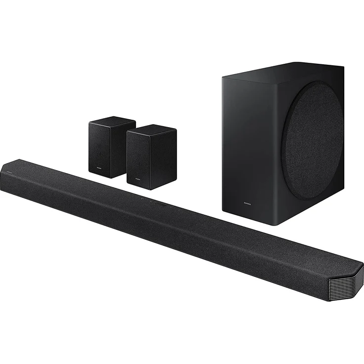 Samsung HW-Q950A 11.1.4 Soundbar mit Subwoofer und Surround Lautsprechern, 616 W, schwarz – Bild 2