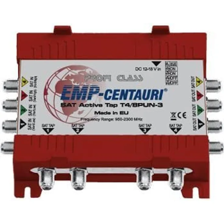 EMP Centauri Profi-Line aktiv Splitter Kaskadierer T4/8PUN-3