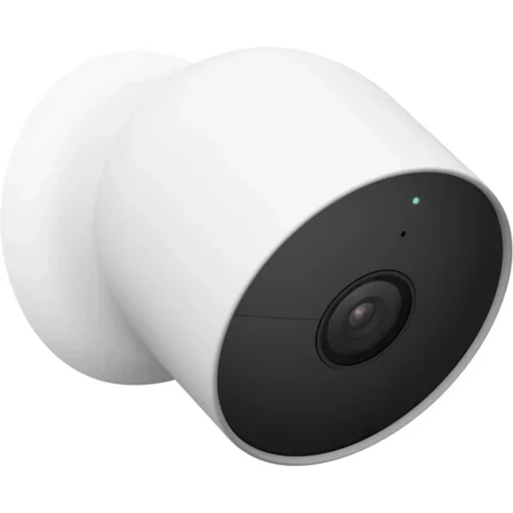 Google Nest Cam - Outdoor oder Indoor mit Akku, Intelligente Überwachungskamera im Innen- und Außenbereich, weiß (GA01317-DE) – Bild 2