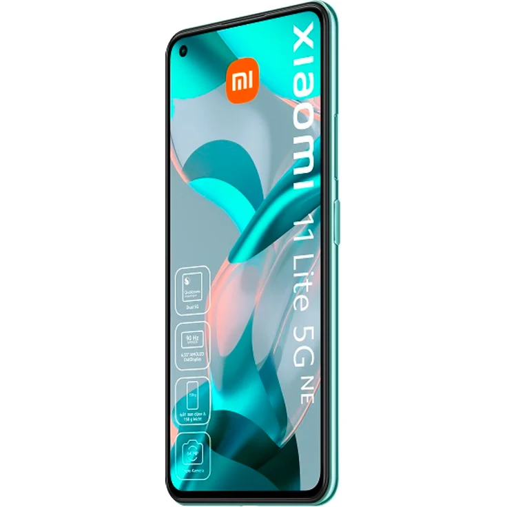 Xiaomi 11 lite 5G NE Smartphone AMOLED-Display, 128GB interner Speicher, 8GB RAM, Hybrid-SIM, Android, Mint Green – Bild 3