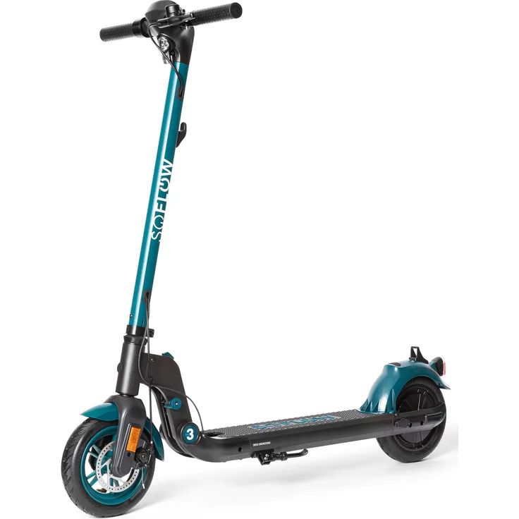 SoFlow SO3 Pro E-Scooter, mit Straßenzulassung, Grün, 20 km/h