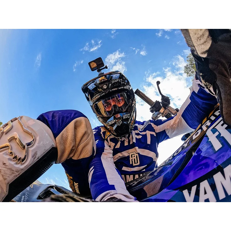 GoPro HERO10 Black - Wasserdichte Action-Kamera mit Front-LCD und Touch-Rückseiten, 5,3K60 Ultra HD-Video, 23MP Fotos, 1080p Live-Streaming, Webcam, Stabilisierung – Bild 5