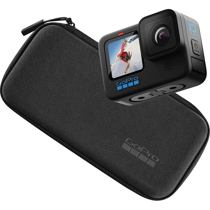 GoPro HERO10 Black - Wasserdichte Action-Kamera mit Front-LCD und Touch-Rückseiten, 5,3K60 Ultra HD-Video, 23MP Fotos, 1080p Live-Streaming, Webcam, Stabilisierung – Bild 4