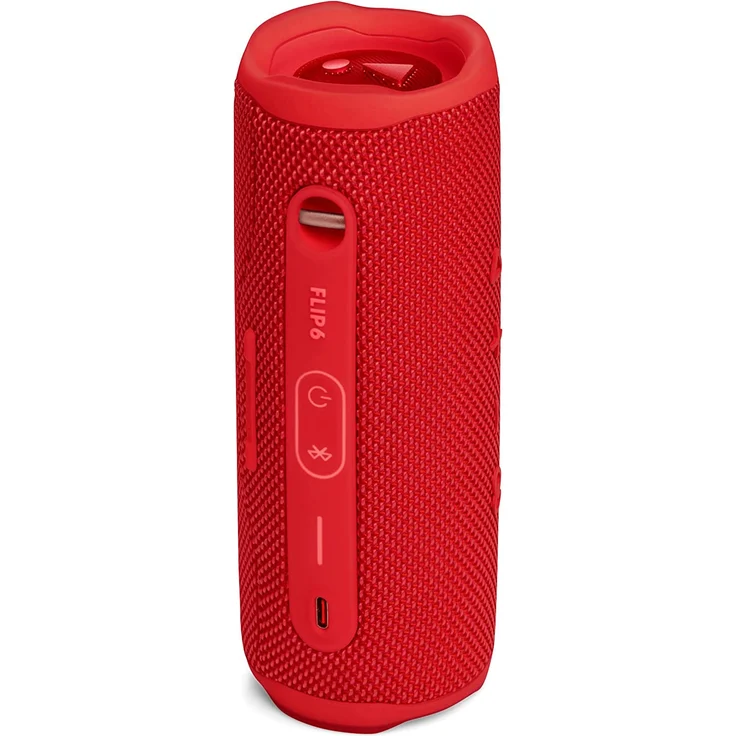 JBL Flip 6 Bluetooth-Lautsprecher, Fiesta Red, Rot – Bild 2