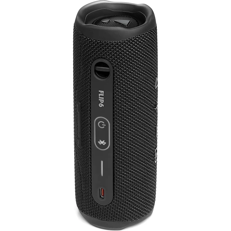 JBL Flip 6 Bluetooth-Lautsprecher, Midnight Black, Schwarz – Bild 3