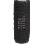 JBL Flip 6 Bluetooth-Lautsprecher, Midnight Black, Schwarz