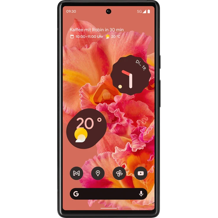 Google Pixel 6 5G Smartphone 6,4 Zoll OLED-Display 128GB interner Speicher, 8GB RAM, Dual-SIM, Android 12, Kinda Coral – Bild 2