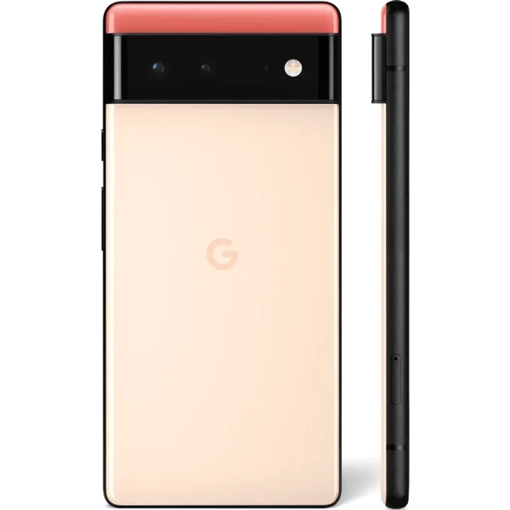 Google Pixel 6 5G Smartphone 6,4 Zoll OLED-Display 128GB interner Speicher, 8GB RAM, Dual-SIM, Android 12, Kinda Coral – Bild 4