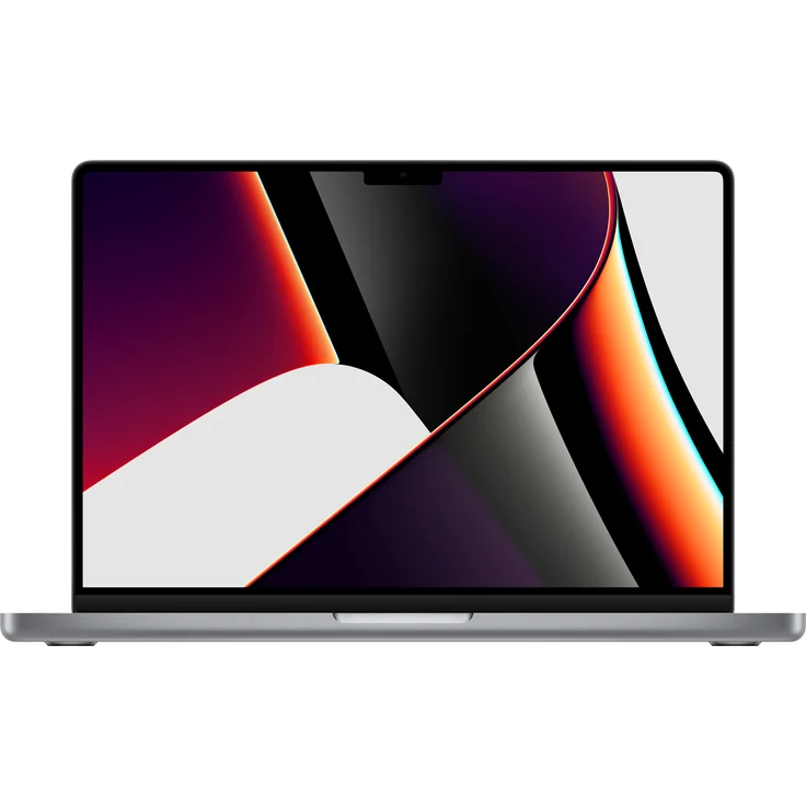 Apple MacBook Pro 14 (2021) - 14 Zoll (3.024 x 1.964) Retina, Apple M1 Pro, 16GB RAM, 1000GB SSD, Apple 16 Core, macOS (Space Grau) (MKGQ3D/A) – Bild 1