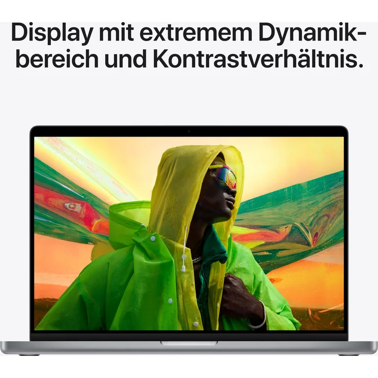 Apple MacBook Pro 14 (2021) - 14 Zoll (3.024 x 1.964) Retina, Apple M1 Pro, 16GB RAM, 512GB SSD, Apple 14 Core, macOS (Space Grau) (MKGP3D/A) – Bild 8