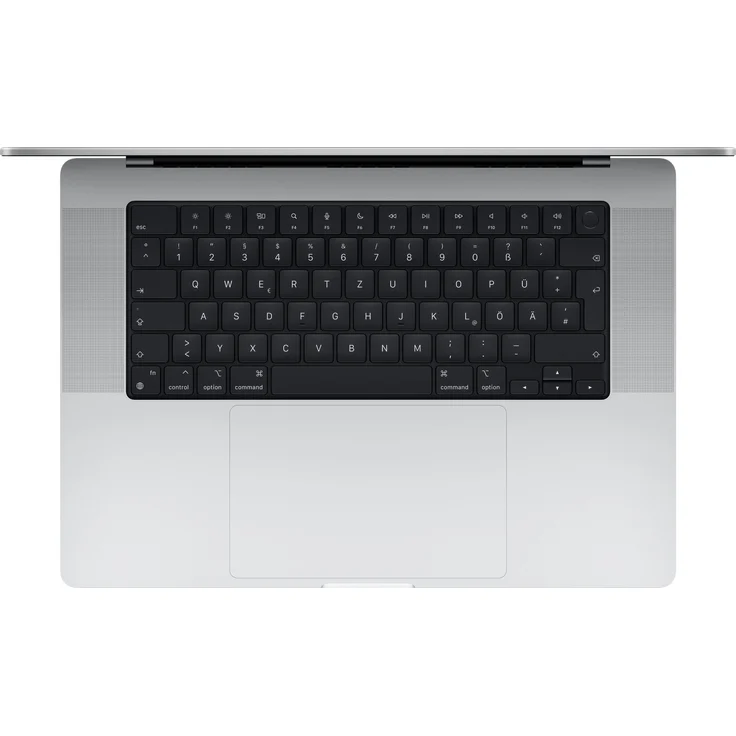 Apple MacBook Pro 16 (2021) - 16 Zoll (3.456 x 2.234) Retina, Apple M1 Pro, 16GB RAM, 512GB SSD, Apple 16 Core, macOS (Silber) (MK1E3D/A) – Bild 2