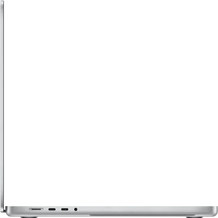 Apple MacBook Pro 16 (2021) - 16 Zoll (3.456 x 2.234) Retina, Apple M1 Pro, 16GB RAM, 512GB SSD, Apple 16 Core, macOS (Silber) (MK1E3D/A) – Bild 3
