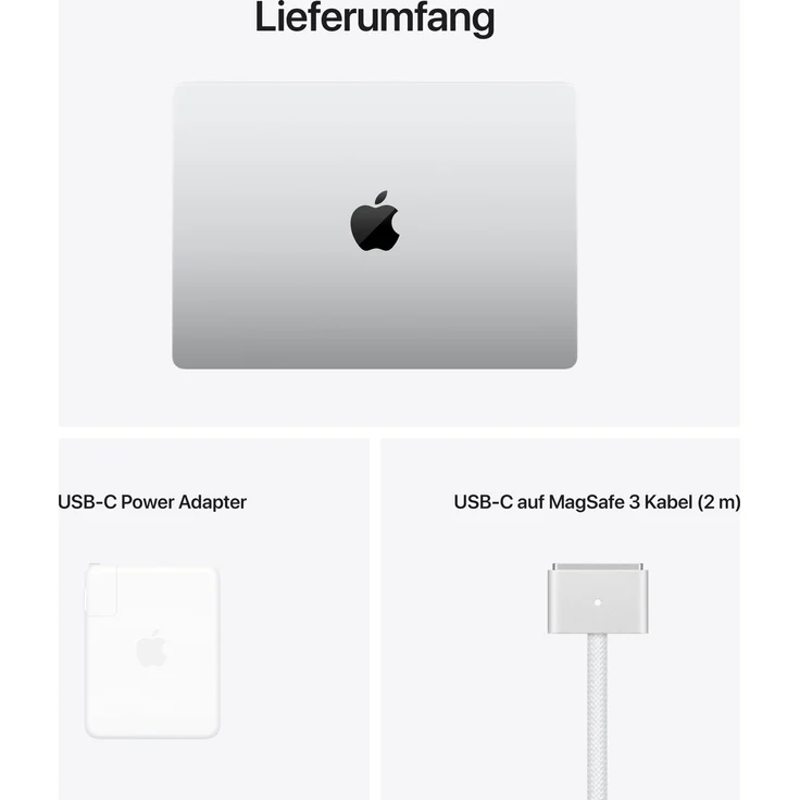 Apple MacBook Pro 16 (2021) - 16 Zoll (3.456 x 2.234) Retina, Apple M1 Pro, 16GB RAM, 512GB SSD, Apple 16 Core, macOS (Silber) (MK1E3D/A) – Bild 11