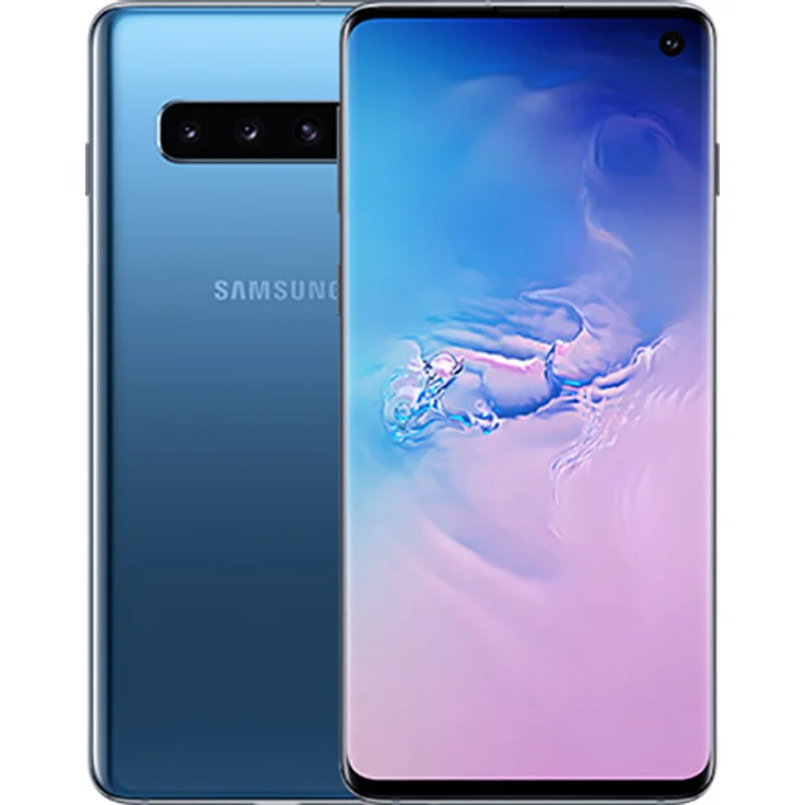 Samsung Galaxy S10 Smartphone 15,5cm Pixel (6,1 Zoll) Super AMOLED-Display, 128GB interner Speicher, 8GB RAM, Dual-SIM, Android, Prism Blue – Bild 2