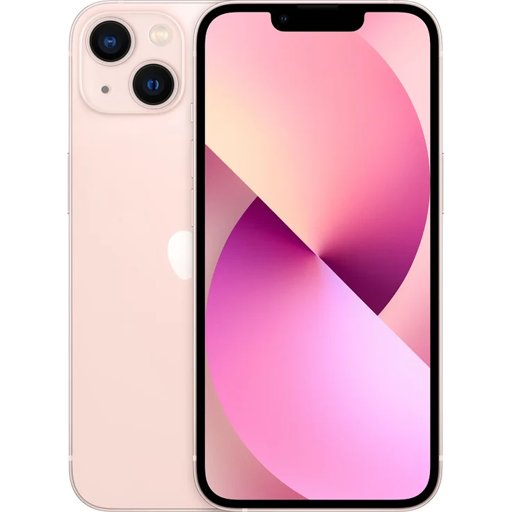 Apple iPhone 13 5G Smartphone 15,4cm (6,1 Zoll) Super Retina XDR Display, 256GB interner Speicher, iOS 15, Pink – Bild 1