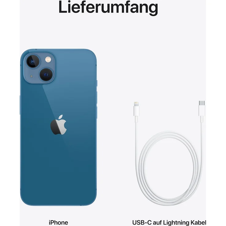 Apple iPhone 13 5G Smartphone 15,4cm (6,1 Zoll) Super Retina XDR Display, 128GB interner Speicher, iOS 15, Blue – Bild 9