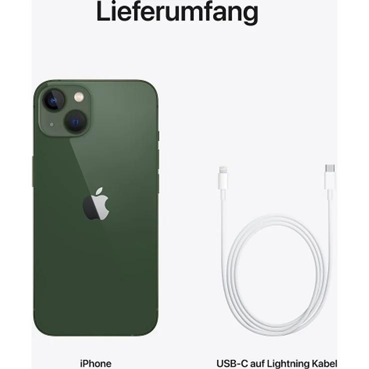 Apple iPhone 13 5G Smartphone 15,4cm (6,1 Zoll) Super Retina XDR Display, 128GB interner Speicher, iOS 15, Green (MNGK3ZD/A) – Bild 9