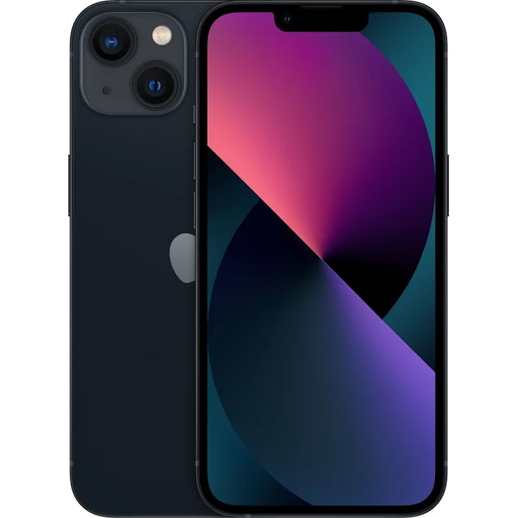 Apple iPhone 13 5G Smartphone 15,4cm (6,1 Zoll) Super Retina XDR Display, 256GB interner Speicher, iOS 15, Midnight