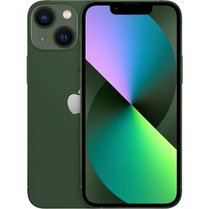 Apple iPhone 13 mini 5G Smartphone 13,7cm (5,4 Zoll) Super Retina XDR Display, 128GB interner Speicher, iOS 15, Green (MNFF3ZD/A)