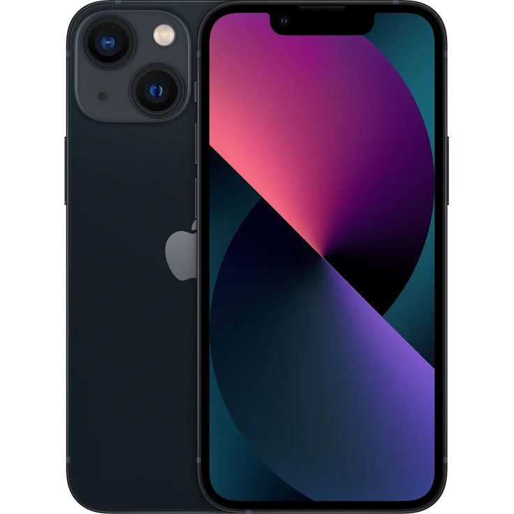 Apple iPhone 13 mini 5G Smartphone 13,7cm (5,4 Zoll) Super Retina XDR Display, 128GB interner Speicher, iOS 15, Midnight – Bild 1
