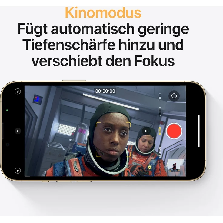 Apple iPhone 13 Pro 5G Smartphone 15,4cm (6,1 Zoll) Super Retina XDR Display mit ProMotion, 256GB interner Speicher, iOS 15, Gold – Bild 7