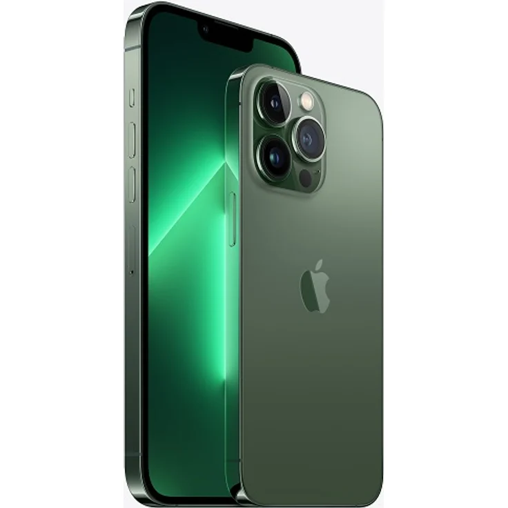 Apple iPhone 13 Pro 5G Smartphone 15,4cm (6,1 Zoll) Super Retina XDR Display mit ProMotion, 128GB interner Speicher, iOS 15, Alpine Green (MNE23ZD/A) – Bild 3