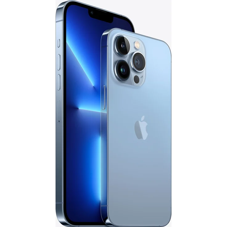 Apple iPhone 13 Pro 5G Smartphone 15,4cm (6,1 Zoll) Super Retina XDR Display mit ProMotion, 256GB interner Speicher, iOS 15, Sierra Blue – Bild 3