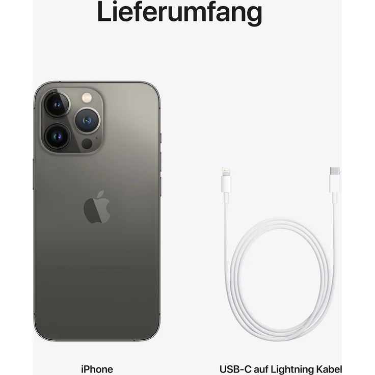 Apple iPhone 13 Pro 5G Smartphone 15,4cm (6,1 Zoll) Super Retina XDR Display mit ProMotion, 256GB interner Speicher, iOS 15, Graphite – Bild 9