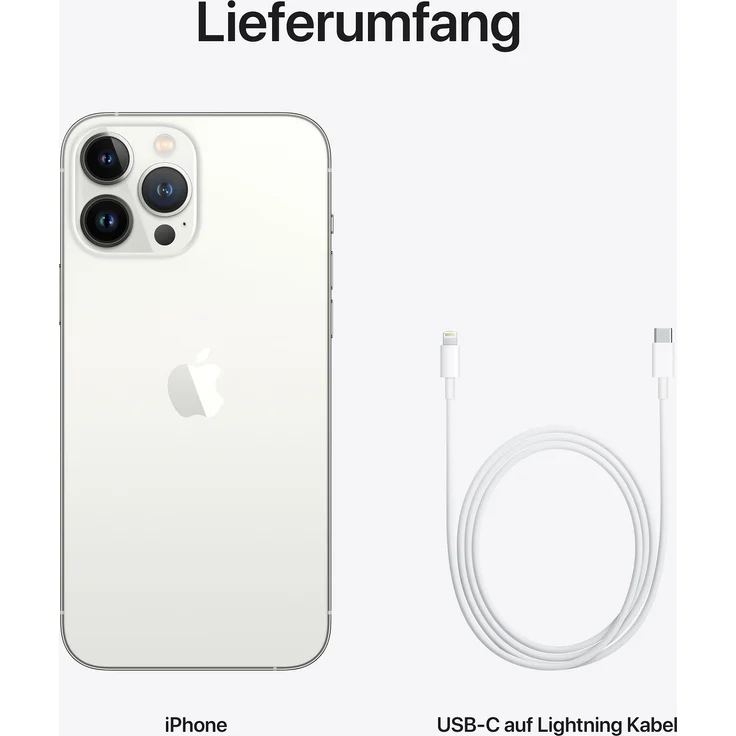 Apple iPhone 13 Pro Max 5G Smartphone 17cm (6,7 Zoll) Super Retina XDR Display mit ProMotion, 128GB interner Speicher, iOS 15, Silver – Bild 9
