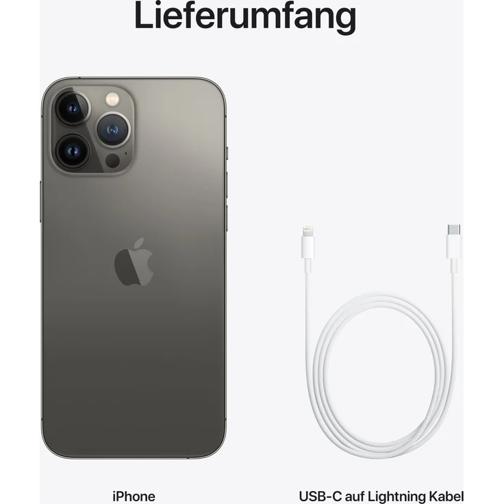 Apple iPhone 13 Pro Max 5G Smartphone 17cm (6,7 Zoll) Super Retina XDR Display mit ProMotion, 128GB interner Speicher, iOS 15, Graphite – Bild 9