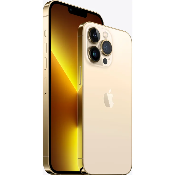 Apple iPhone 13 Pro Max 5G Smartphone 17cm (6,7 Zoll) Super Retina XDR Display mit ProMotion, 1TB interner Speicher, iOS 15, Gold – Bild 3