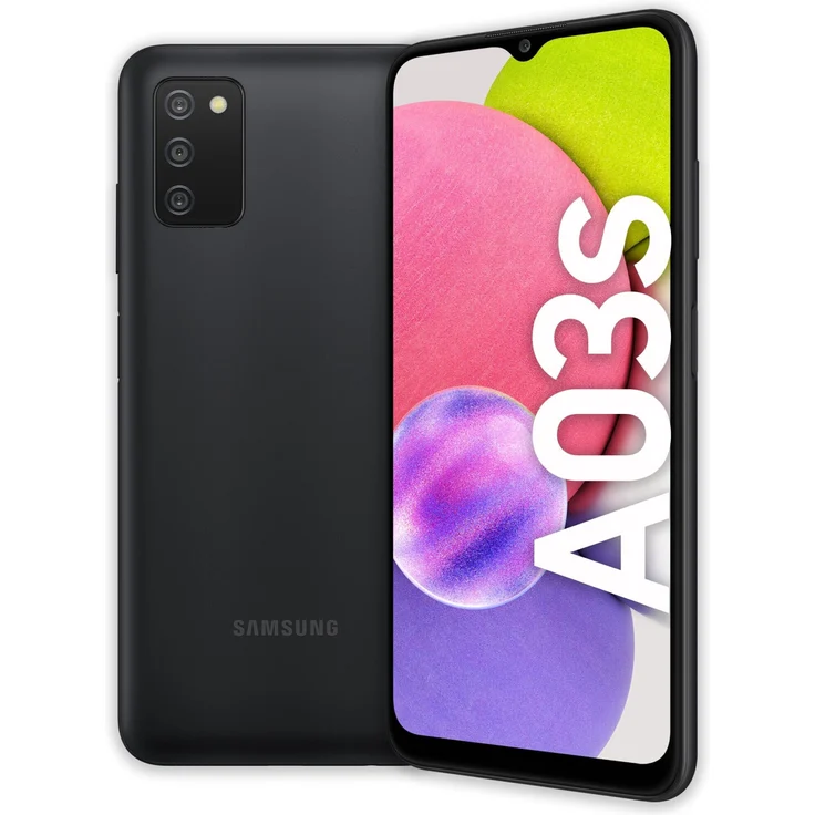 Samsung Galaxy A03s Smartphone 16,51cm (6,5 Zoll) LCD-Display, 32GB interner Speicher, 3GB RAM, Dual-SIM, Android 11, Schwarz – Bild 4