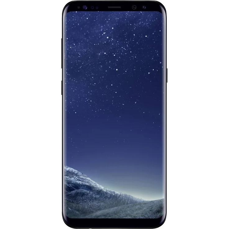 Samsung Galaxy S8+ Smartphone 15,75cm Pixel (6,2 Zoll) Super-AMOLED-Display, 64GB interner Speicher, 4GB RAM, Android, Midnight Black – Bild 2