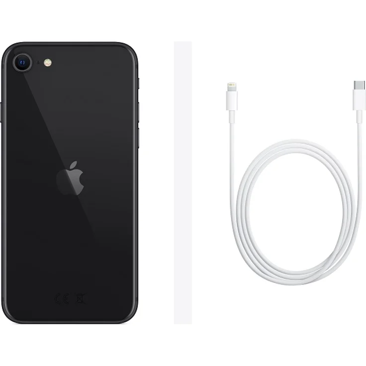 Apple iPhone SE 2020 (2. Generation) Smartphone 11,94cm (4,7 Zoll) IPS-Display, 256GB interner Speicher, Dual-SIM, iOS, Schwarz – Bild 7