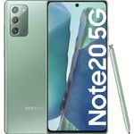 Samsung Galaxy Note 20 5G Smartphone 17,02cm (6,7 Zoll) AMOLED-Display, 256GB interner Speicher, 8GB RAM, Dual-SIM, Android, Mystic Green