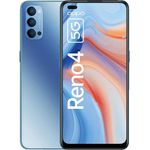 Oppo Reno4 5G Smartphone 16,3cm Pixel (6,42 Zoll) AMOLED-Display, 128GB interner Speicher, 8GB RAM, Galactic Blue