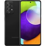 Samsung Galaxy A52 Enterprise Edition Smartphone 16,5cm (6,5 Zoll) SAMOLED-Display, 128GB interner Speicher, 6GB RAM, Dual-SIM, Android 11, Awesome Black