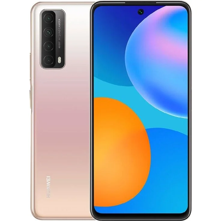 HUAWEI P smart 2021 Smartphone 16,94cm (6,67 Zoll) LC-Display, 128GB interner Speicher, 4GB RAM, Dual-SIM, Android, Blush Gold – Bild 1