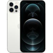 Apple iPhone 12 Pro 5G Smartphone 15,49cm (6,1 Zoll) OLED-Display, 128GB interner Speicher, Dual-SIM, Silver
