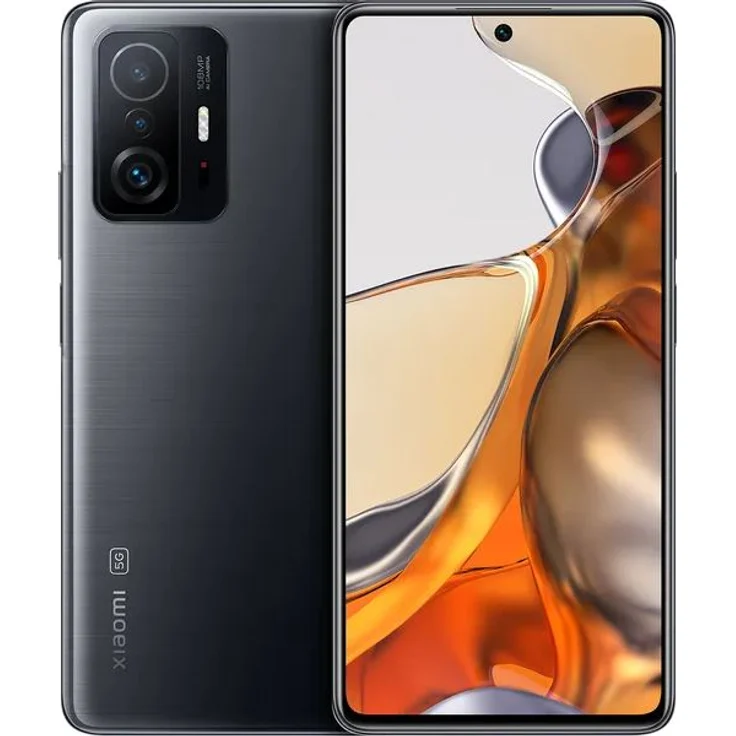 Xiaomi 11T Pro 5G Smartphone 6,67 Zoll AMOLED-Display, 256GB interner Speicher, 8GB RAM, Dual-SIM, Android 11, Meteorite Gray – Bild 1