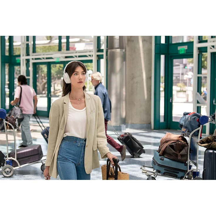 Bose QuietComfort 45 headphones, Over-Ear-Kopfhörer mit Aware-Modus, Noise Cancelling, weiß (2021) – Bild 7